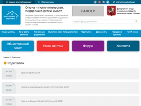 Портал ГБУ Центр «Детство», http://portal-siroty.ru/, пример работы 18655